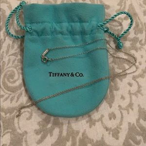 Tiffany & Co. 18inch sterling silver chain